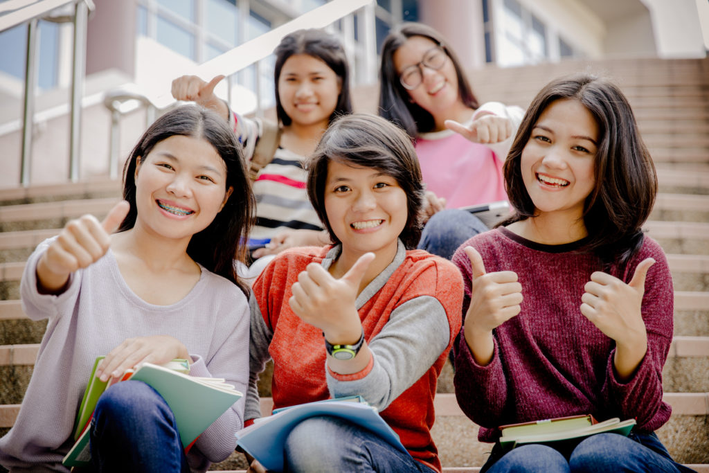 Students in Japan